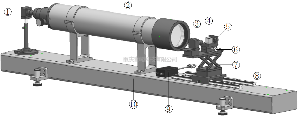 激光測距儀光軸校(xiào)正儀(圖2)